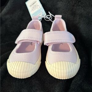 Cat & Jack Toddler Girls Purple Mary Jane Sneakers Size 5 NWT